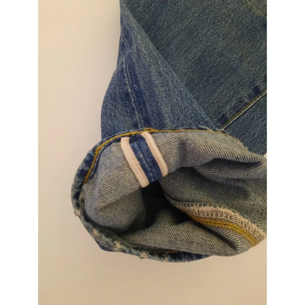 Levis Vintage Clothing LVC 501z XX 1954 28 32 Distressed Jeans New Selvedge Mens - Picture 6 of 15